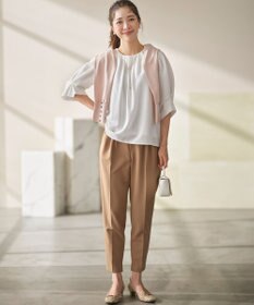 組曲 L 【6色展開・UVケア】クルーネックモダンカーディガン