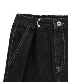 earth music&ecology タックホックデニムパンツ