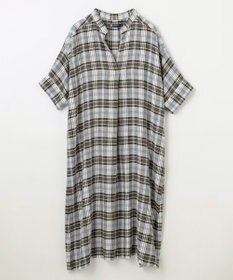 ANY L フレンチリネンシャツワンピース