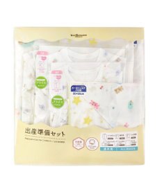 MIKI HOUSE HOT BISCUITS 出産準備セット 通年用(総柄)