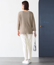 自由区 L 【接触冷感/UVカット/吸水速乾/洗える】シェルタリングドライオックス テーパードパンツ