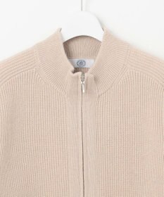 J.PRESS LADIES L 【洗える】CAT ジップアップブルゾン ニット