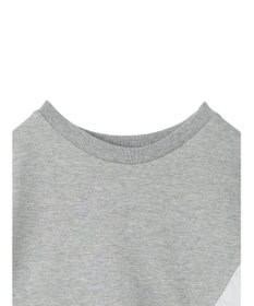 AMERICAN HOLIC ショルダーフリルミニ裏毛プルオーバー