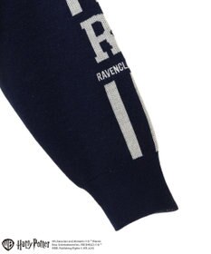 Green Parks ハリー・ポッター／ライン入りハーフジップニット