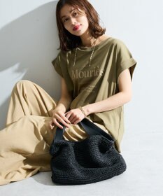 Green Parks 汗染み防止フレンチロゴＴシャツ