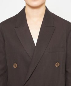 uncrave テンセルライトリネン ビッグジャケット