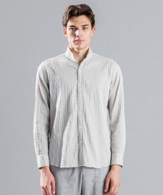 JOSEPH HOMME トリックジャガード　ウイングカラーシャツ