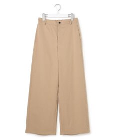 23区 【先行予約】ストレッチライトギャバ ワイドパンツ