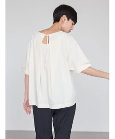 AMERICAN HOLIC 接触冷感バックタック袖折り返しカットプルオーバー