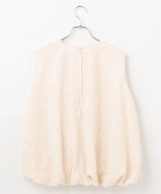 #Newans ジャガードドットバルーンブラウス