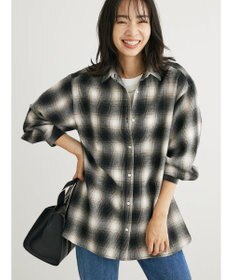 Green Parks ネルチェックシャツ