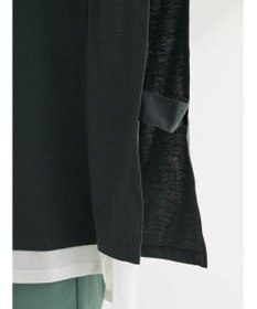 Green Parks ポンチョ風レイヤードチュニック