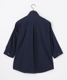JOSEPH ABBOUD 【キングサイズ・2WAY】リバーシブルストライプ 七分袖 シャツ
