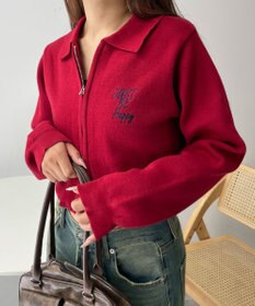 WEGO WZIPスターモチーフニット