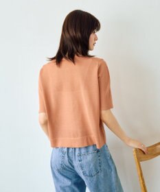 YECCA VECCA 半袖シアーカーディガン