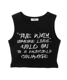 WEGO 【カップ付き】ハンドライティングプリントカップインタンク