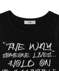 WEGO 【カップ付き】ハンドライティングプリントカップインタンク