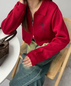 WEGO WZIPスターモチーフニット