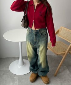 WEGO WZIPスターモチーフニット