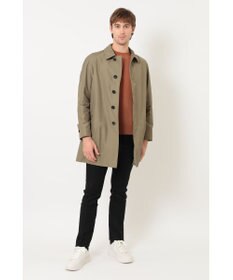 DAKS コットンナイロンツイルステンカラーコート