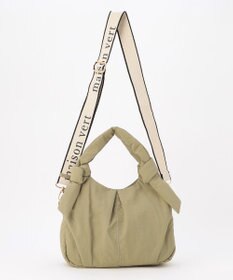 LA BAGAGERIE 【maison vert】 【撥水】リボンフワフワ２WAYトート