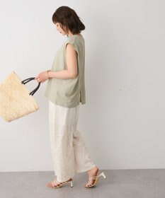 CRAFT STANDARD BOUTIQUE バックタックノースリーブプルオーバー