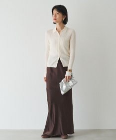 russet レザー巾着ミニショルダーバッグ(CE-1637)