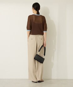 AMERICAN HOLIC メッシュニットリンガーＴシャツ