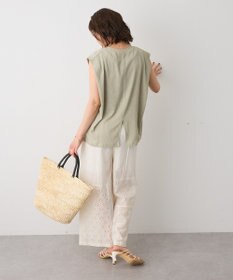 CRAFT STANDARD BOUTIQUE バックタックノースリーブプルオーバー