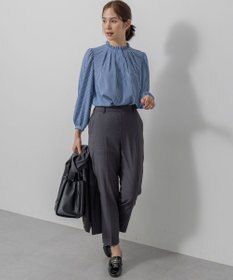 組曲 S ライトデシンフリル襟 ブラウス