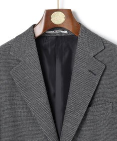 J.PRESS MEN 3シーズン着られる上質素材【ストレッチ / 吸水速乾 / 洗える / 消臭】AXIO 3ポジションジャージー ジャケット