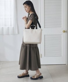 TOPKAPI 【Breath TOPKAPI】SCOTCH GRAIN スコッチグレイン プレーン 2トーンテープ ハンドル トートバッグ L