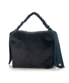 UNBILLION カシュカシュ cachecache / 下がりグログランワンハンドルエコファートート