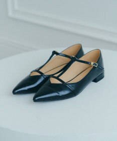 YECCA VECCA メリージェーンTストラップパンプス