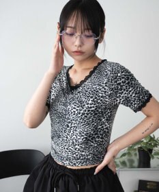 WEGO レオパードレースちびT