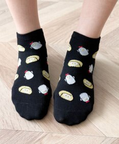 WEGO フードチェンジ総柄ショートソックス