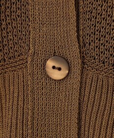 ICB 【洗える】 コイルメッシュ カーディガン