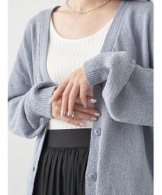 earth music&ecology ブークレＶネックカーディガン