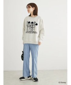 Green Parks Ｄｉｓｎｅｙ／裏起毛フロッキープリントスウェット