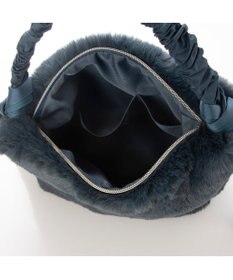 UNBILLION カシュカシュ cachecache / 下がりグログランワンハンドルエコファートート