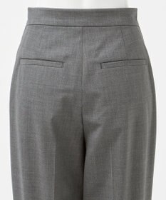 23区 【エステータ】ウールトロドライストレッチ タックテーパード パンツ