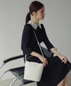 TOCCA PETAL SILHOUETTE LEATHER BAG  レザーバッグ