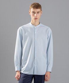 JOSEPH HOMME コンフォートクリアオックス　バンドカラーシャツ