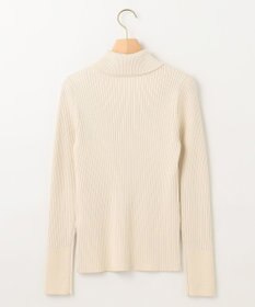 組曲 【前後着用・手洗い可】ELENAスパンコール襟デザイン ニット