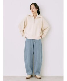 earth music&ecology ハーフＺＩＰスウェット