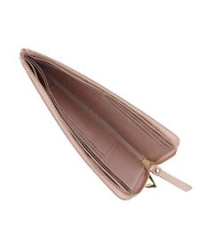 LANVIN en Bleu マゼンダ Lファスナー長財布