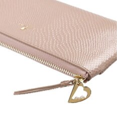 LANVIN en Bleu マゼンダ Lファスナー長財布