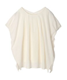 Green Parks インド綿　ＳＥＴ２点　マルチ刺繍ブラウス＋タンク