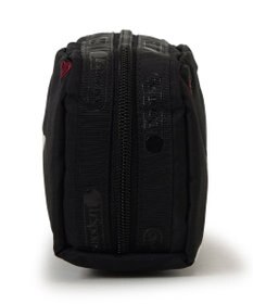 LeSportsac RECTANGULAR COSMETIC/レッド/ホワイトハートEMB