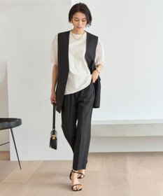 UNFILO マイビューティ テーパードパンツ